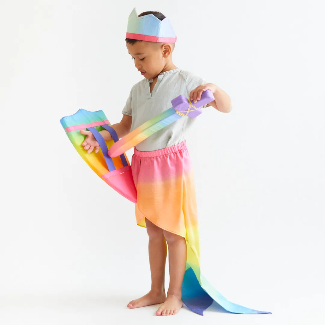 Sarah's Silks Mermaid Party-Rainbow Mermaid Tail Large