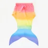 Sarah's Silks Mermaid Party-Rainbow Mermaid Tail Small