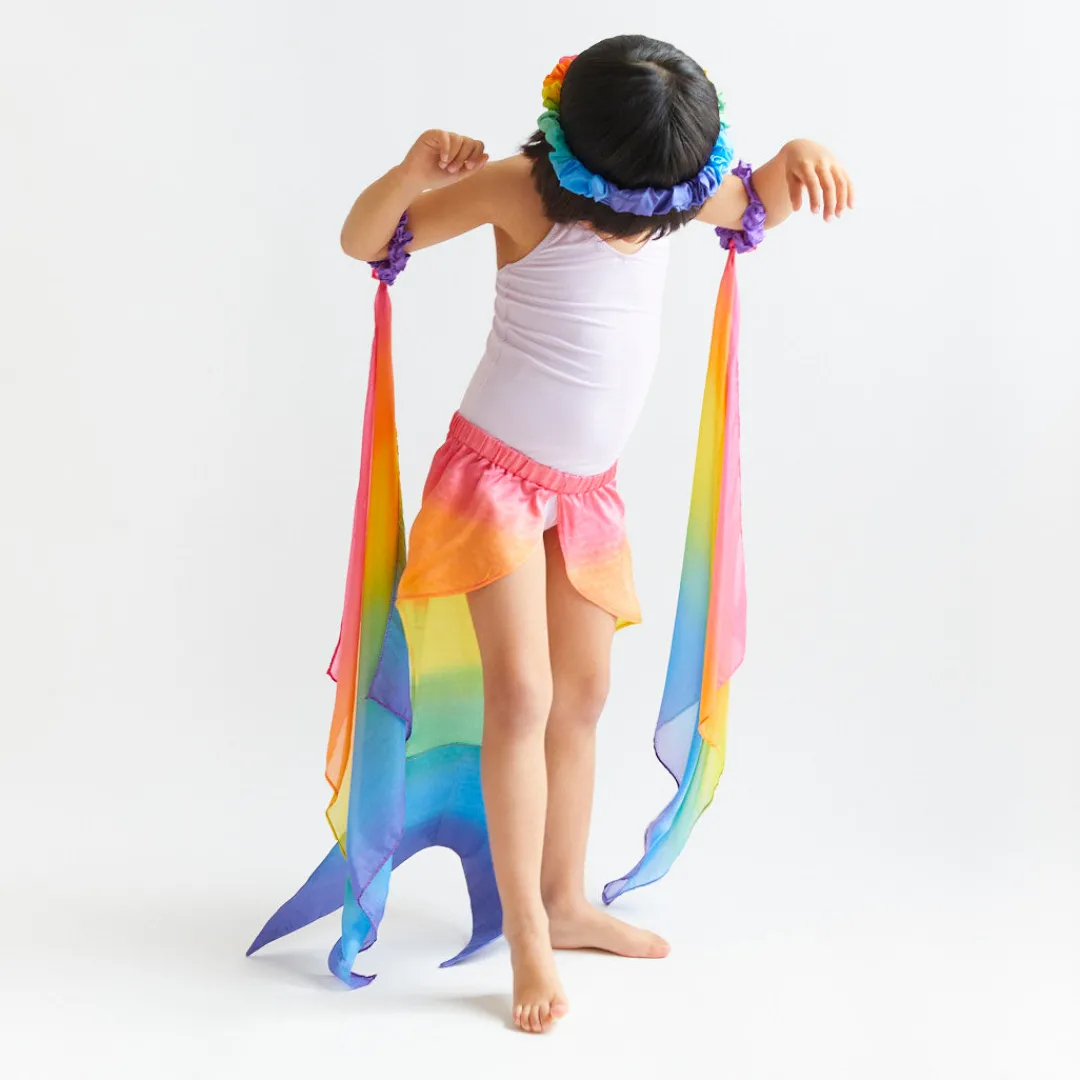 Sarah's Silks Mermaid Party-Rainbow Mermaid Tail Small