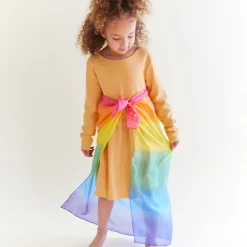 Sarah's Silks Enchanted Playsilks|Rainbow Unicorn Party-Rainbow Playsilk