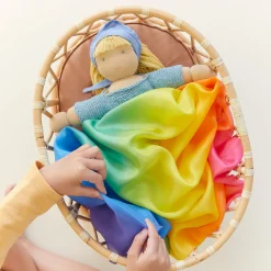 Sarah's Silks Enchanted Playsilks|Rainbow Unicorn Party-Rainbow Playsilk