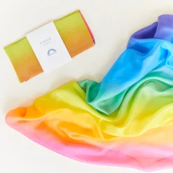Sarah's Silks Enchanted Playsilks|Rainbow Unicorn Party-Rainbow Playsilk