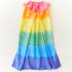 Sarah's Silks Capes|Rainbow Party-Rainbow Silk Cape