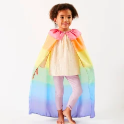 Sarah's Silks Capes|Rainbow Party-Rainbow Silk Cape