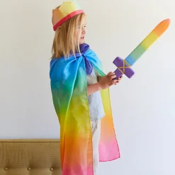 Sarah's Silks Soft Swords & Shields|Rainbow Party-Rainbow Soft Sword