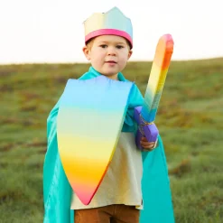 Sarah's Silks Soft Swords & Shields|Rainbow Party-Rainbow Sword & Shield Bundle