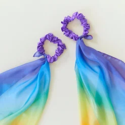Sarah's Silks Wrist Streamers|Rainbow Party-Rainbow Wrist Streamers