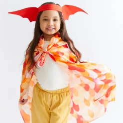 Sarah's Silks Dress-Up Sets-Red Dinosaur Costume