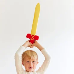 Sarah's Silks Soft Swords & Shields-Red Soft Sword