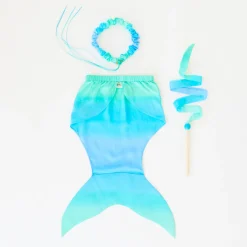 Sarah's Silks Mermaid Party-Sea Mermaid Prince And Princess Costume