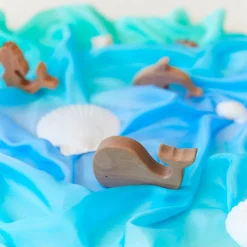 Sarah's Silks Enchanted Playsilks-Sea Playsilk