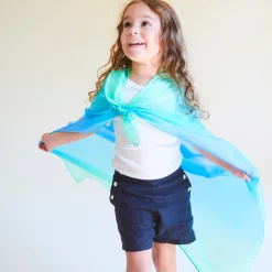 Sarah's Silks Enchanted Playsilks-Sea Playsilk