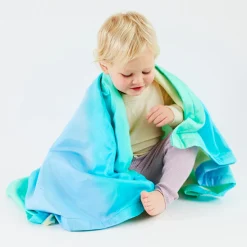 Sarah's Silks Silk Baby Blankets-Sea Silk Baby Blanket