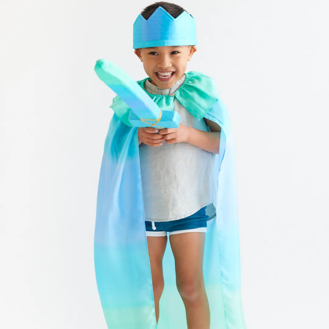Sarah's Silks Capes|Mermaid Party-Sea Silk Cape