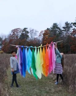 Sarah's Silks Playsilk Sets|Playsilk Displays-Set Of 17 Solid Color Playsilks