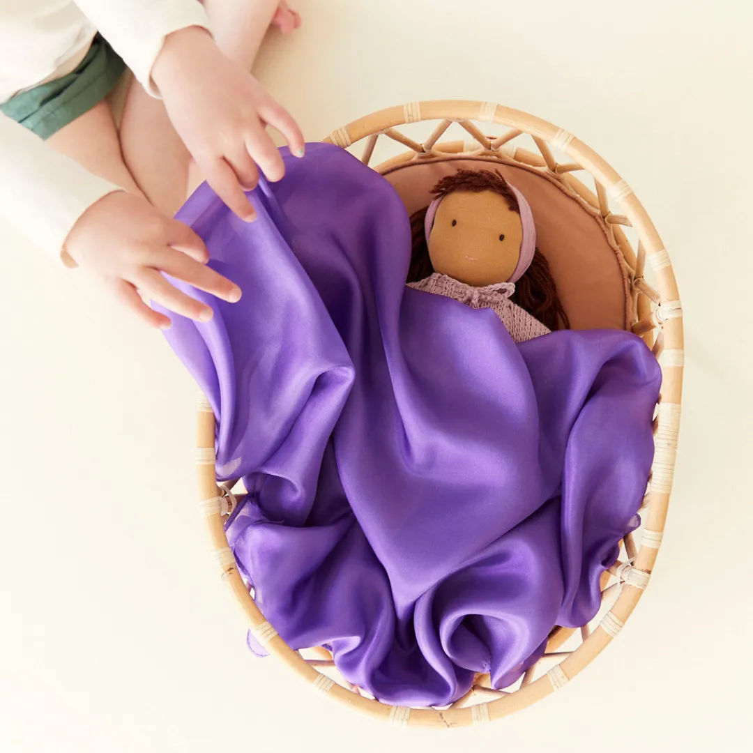 Sarah's Silks Playsilk Displays-Solid Color Playsilks