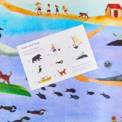 Sarah's Silks Playsilk Sets|Playsilk Displays-Summer In Maine Seek & Find Playsilk