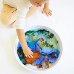 Sarah's Silks Playsilk Sets|Playsilk Displays-Summer In Maine Seek & Find Playsilk