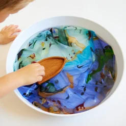 Sarah's Silks Playsilk Sets|Playsilk Displays-Summer In Maine Seek & Find Playsilk