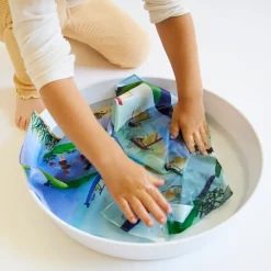 Sarah's Silks Playsilk Sets|Playsilk Displays-Summer In Maine Seek & Find Playsilk