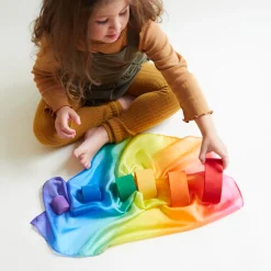 Sarah's Silks Rainbow Unicorn Party-Wooden Rainbow