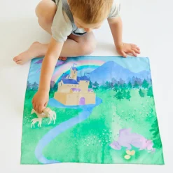 Sarah's Silks Rainbow Unicorn Party-Wooden Unicorn