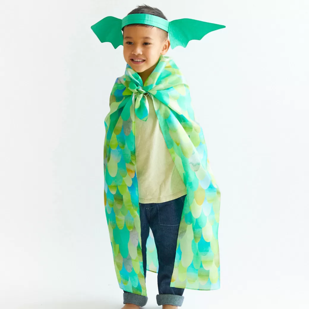 Sarah's Silks Dress-Up Sets*Green Dinosaur Costume