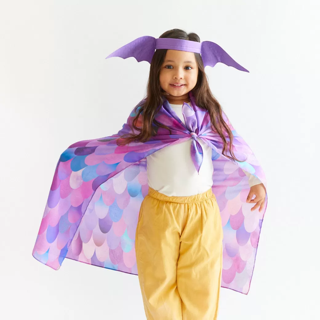 Sarah's Silks Dress-Up Sets*Purple Dinosaur Costume