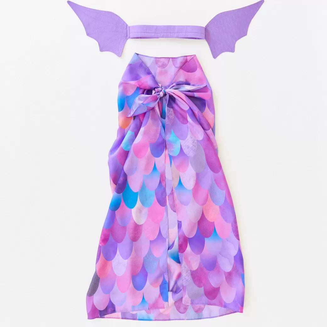 Sarah's Silks Dress-Up Sets*Purple Dinosaur Costume