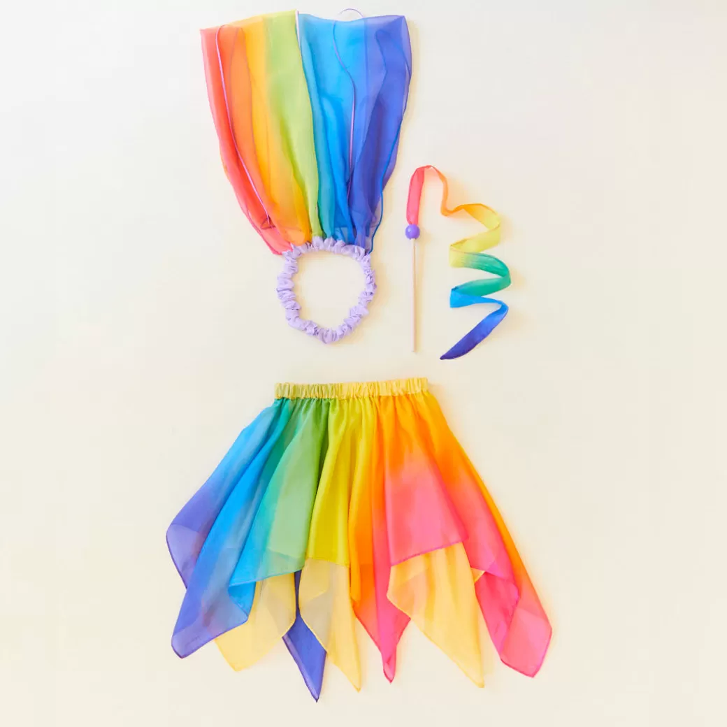 Sarah's Silks Dress-Up Sets | Rainbow Party*Rainbow Dancer Costume