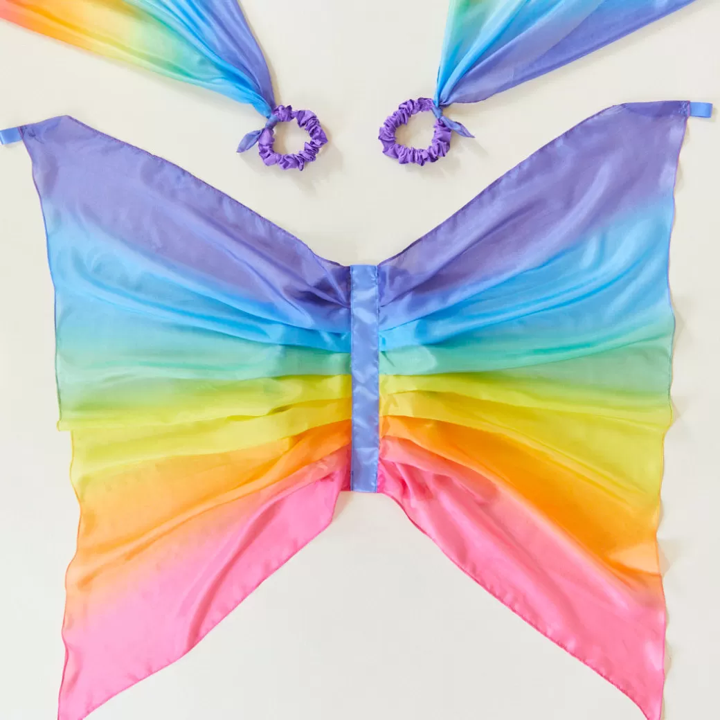 Sarah's Silks Dress-Up Sets | Rainbow Party*Rainbow Fairy Dress-up Set