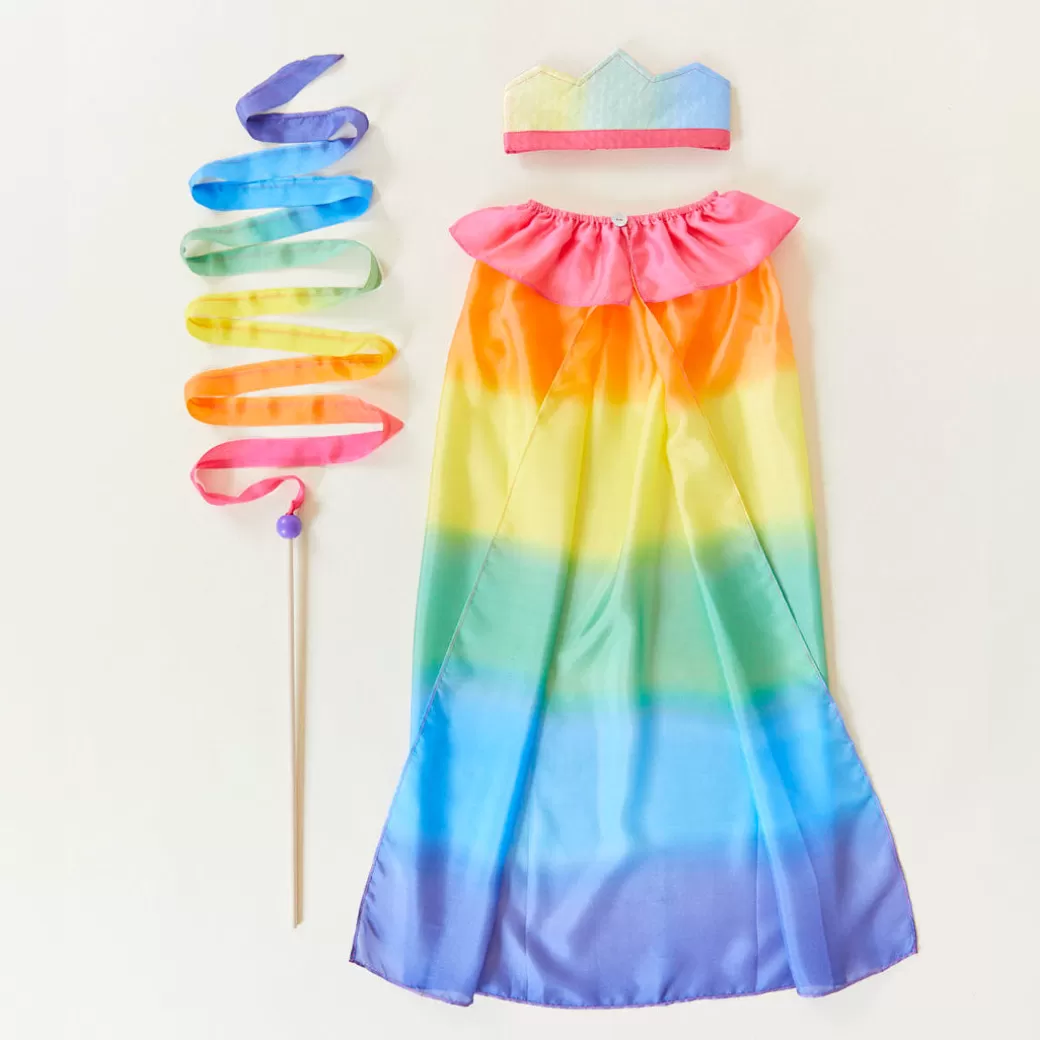 Sarah's Silks Dress-Up Sets | Rainbow Party*Rainbow King/Queen Costume