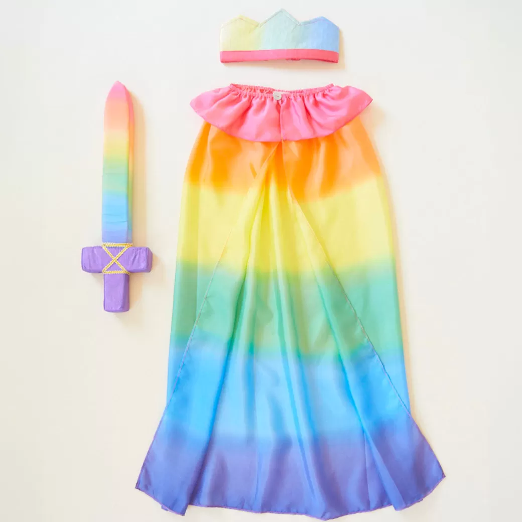 Sarah's Silks Dress-Up Sets | Rainbow Party*Rainbow Knight Costume