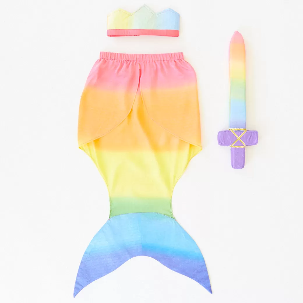 Sarah's Silks Mermaid Party | Rainbow Party*Rainbow Mermaid Costume