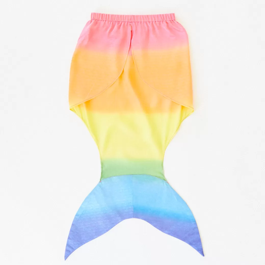 Sarah's Silks Mermaid Party*Rainbow Mermaid Tail Large