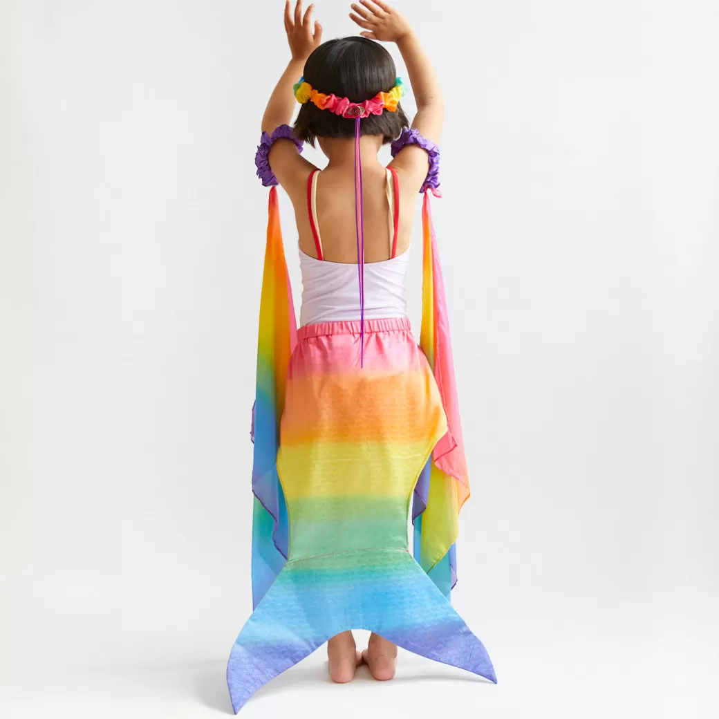 Sarah's Silks Mermaid Party*Rainbow Mermaid Tail Small