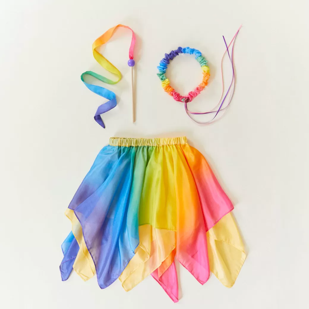 Sarah's Silks Dress-Up Sets | Rainbow Party*Rainbow Prince/Princess Dress-up Set