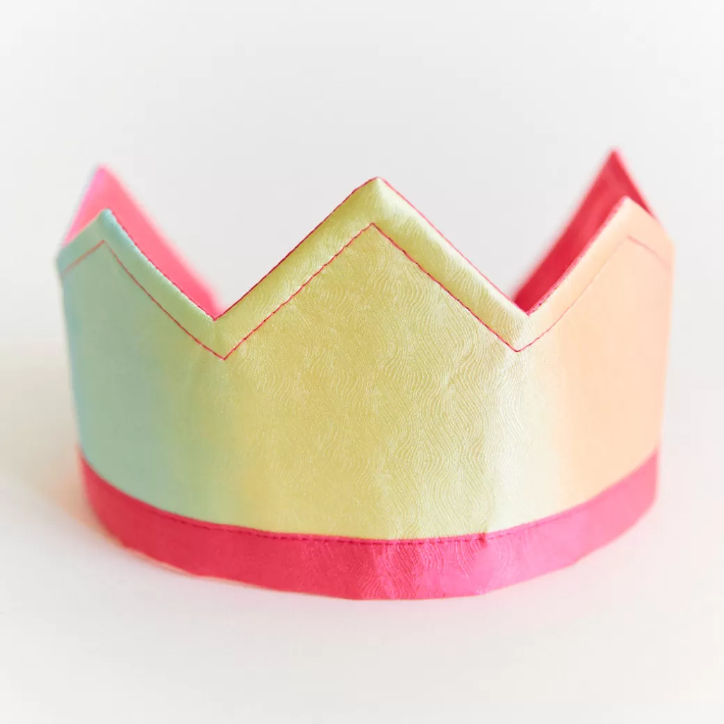 Sarah's Silks Crowns | Rainbow Party*Rainbow Silk Crown