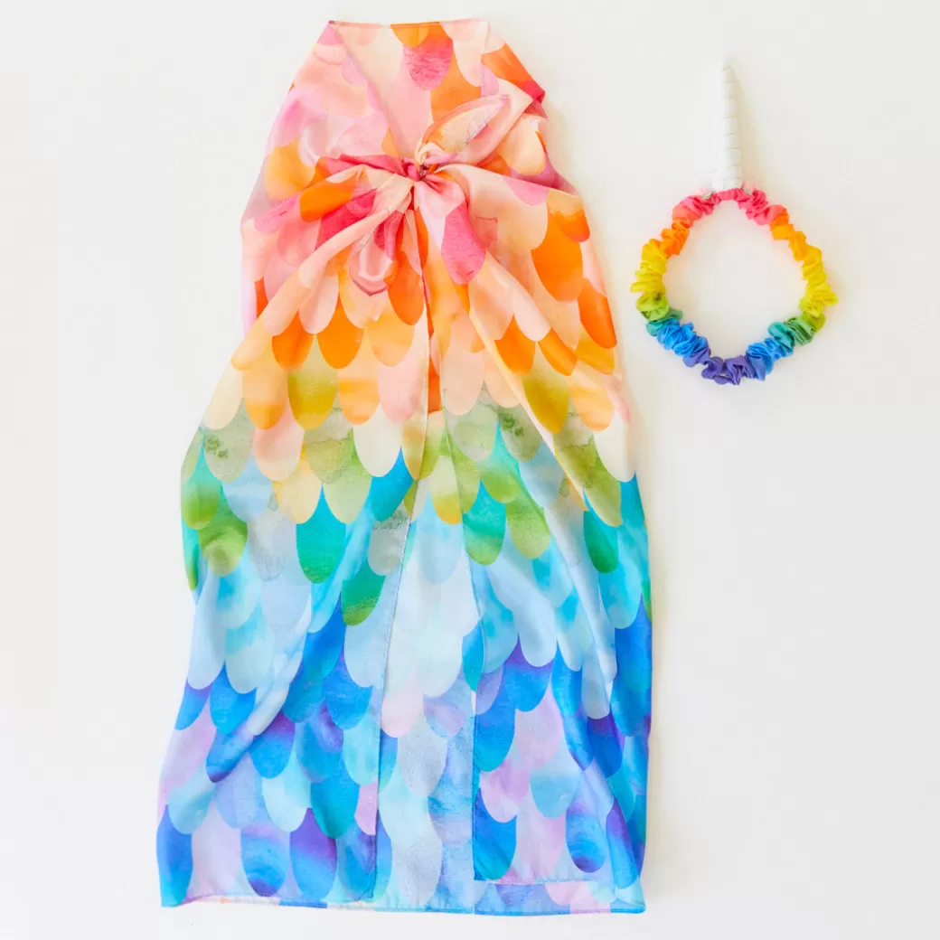 Sarah's Silks Dress-Up Sets | Rainbow Unicorn Party*Rainbow Unicorn Costume