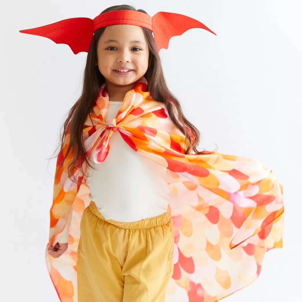 Sarah's Silks Dress-Up Sets*Red Dinosaur Costume