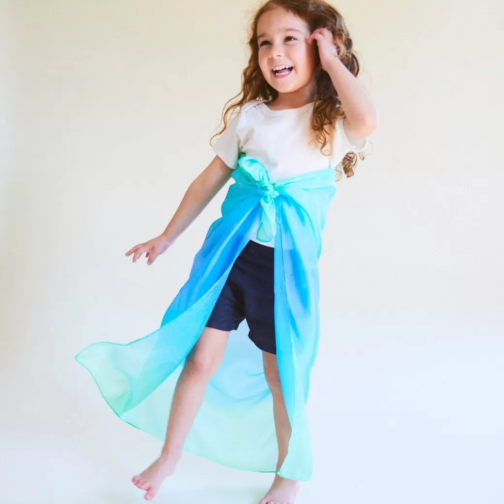 Sarah's Silks Enchanted Playsilks*Sea Playsilk