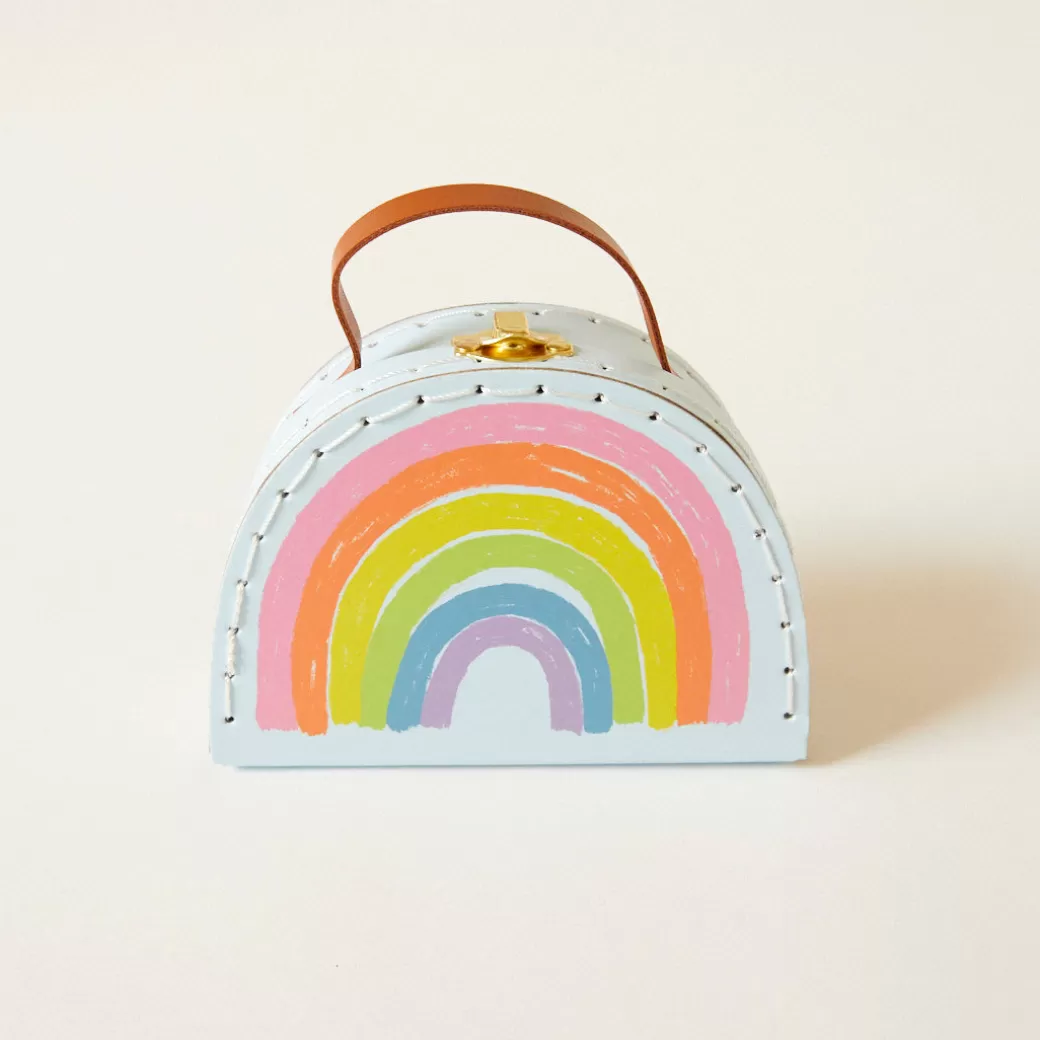 Sarah's Silks Suitcases*Small Rainbow Suitcase