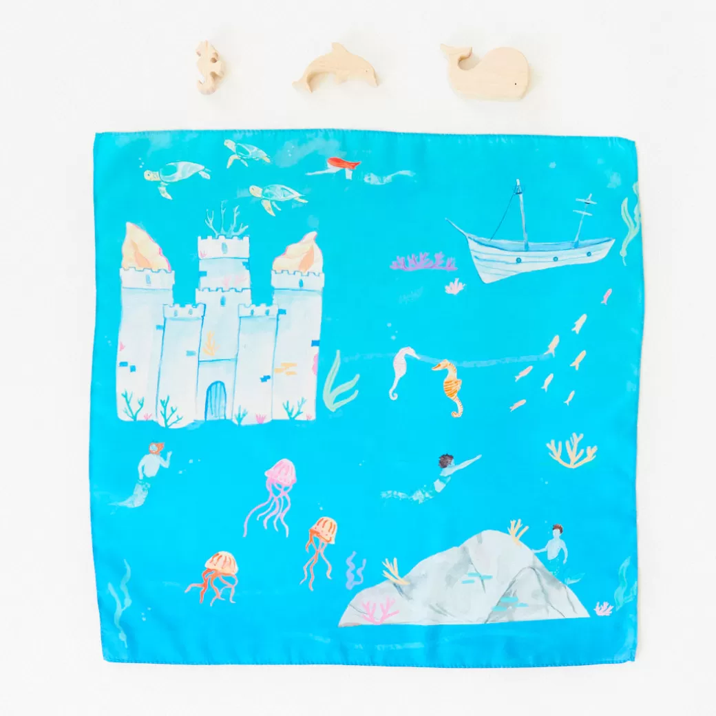 Sarah's Silks Mermaid Party*Under The Sea Small World Play Set