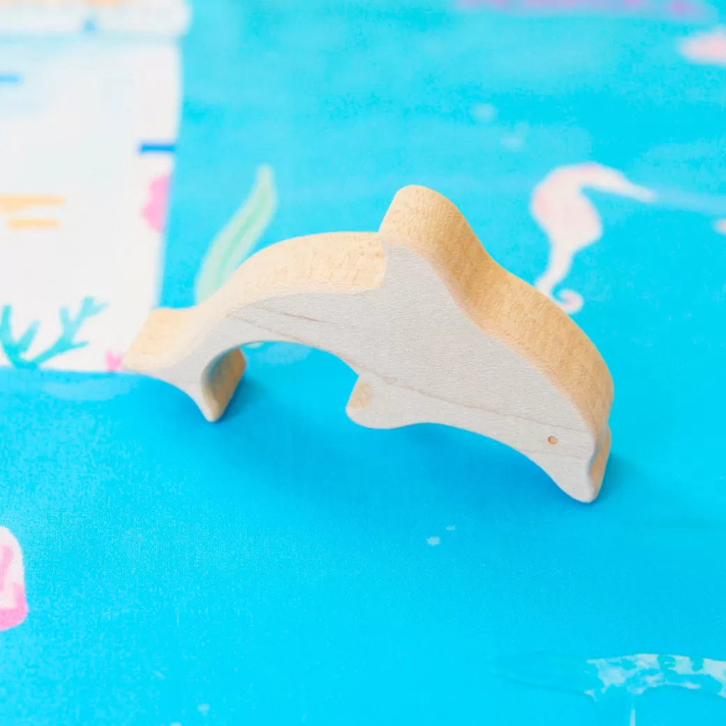 Sarah's Silks Mermaid Party*Wooden Dolphin