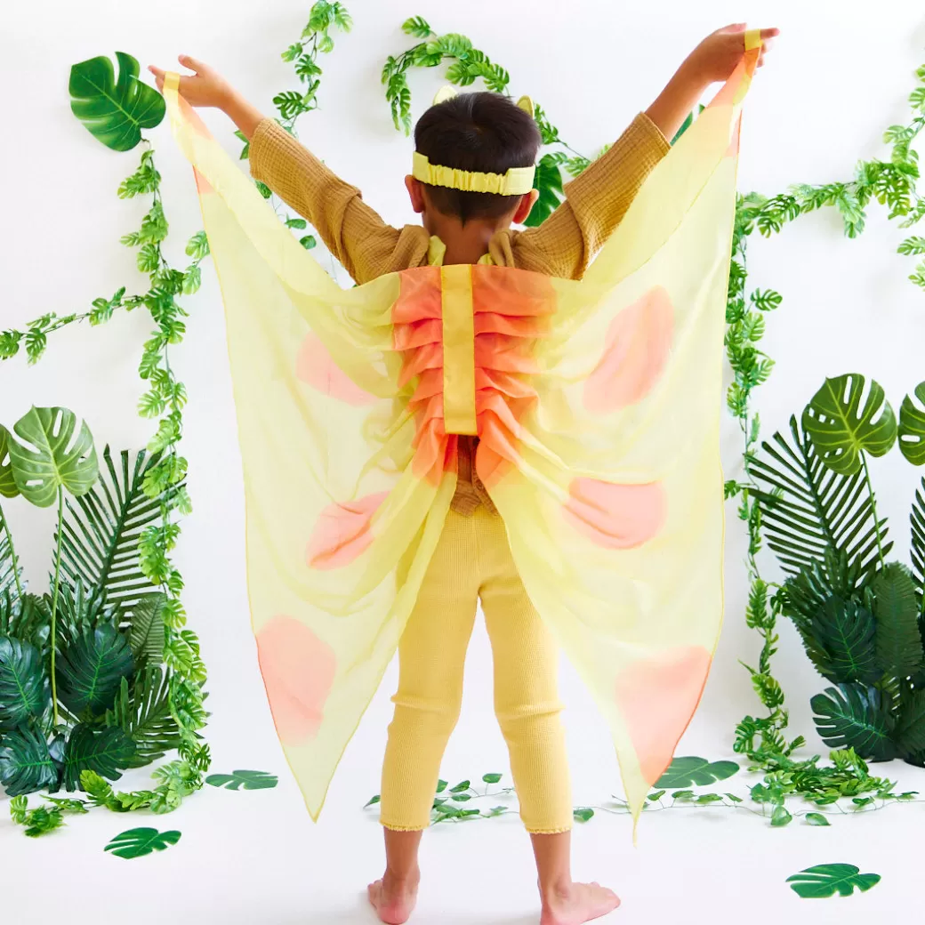 Sarah's Silks Fairy Wings*Yellow Butterfly Wings