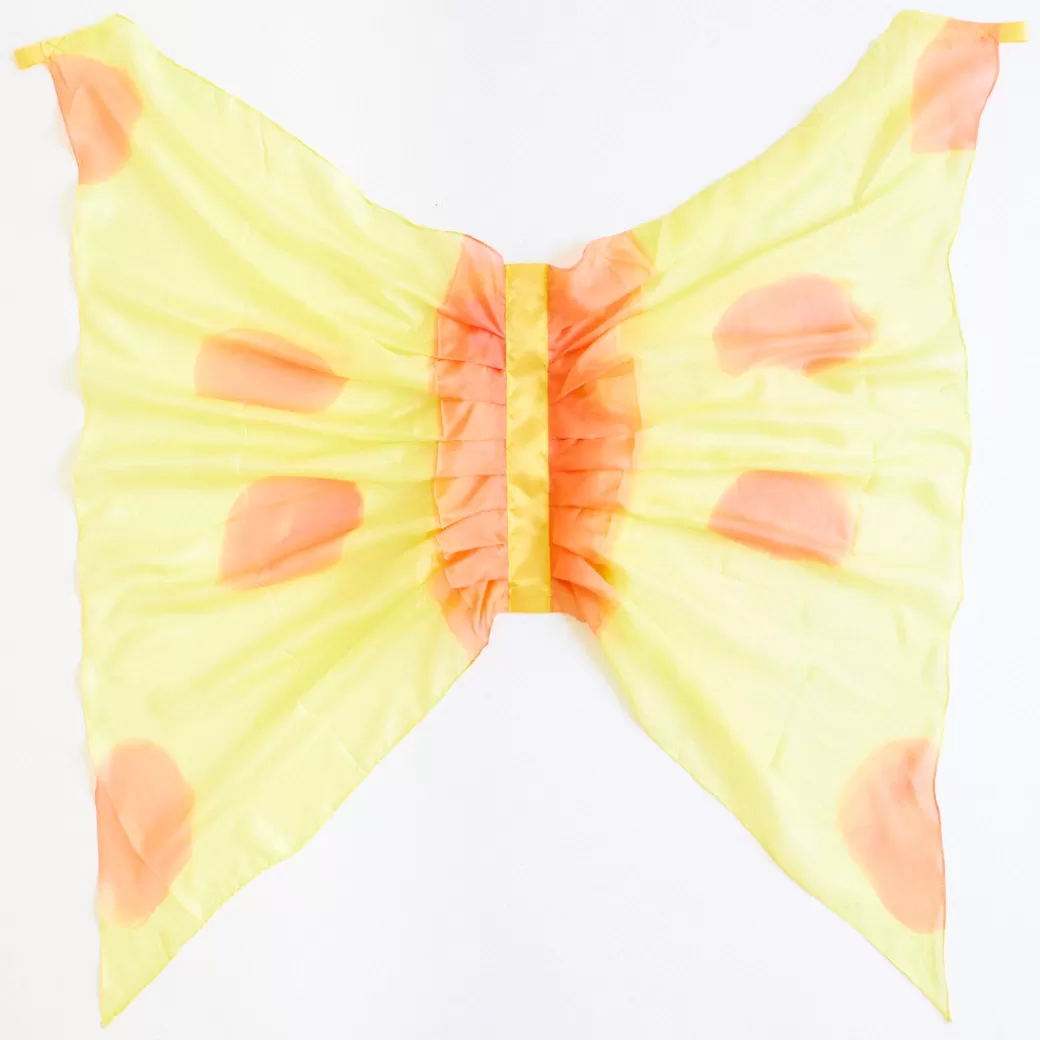 Sarah's Silks Fairy Wings*Yellow Butterfly Wings